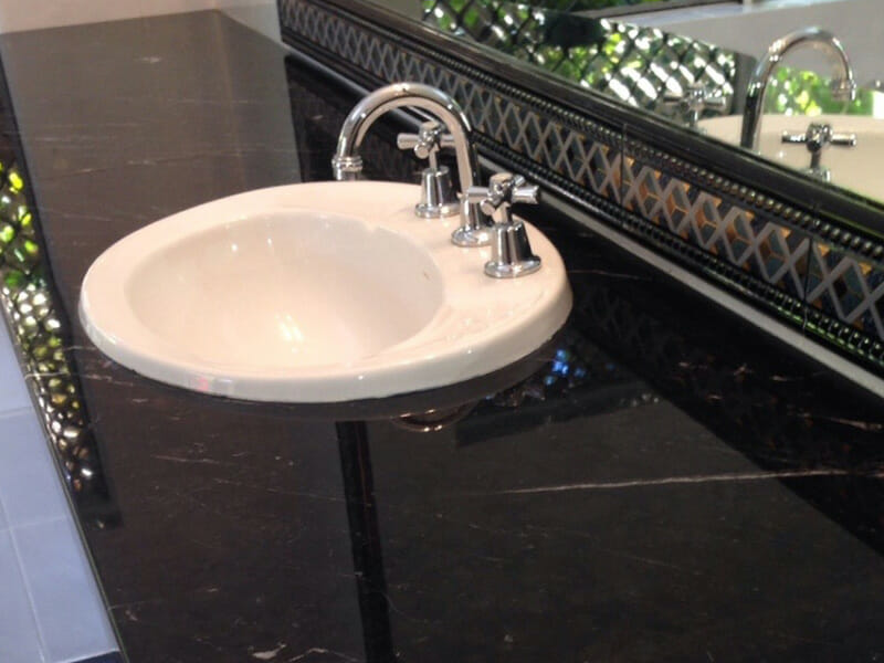 Marble Vanity Polishing and Sealing After