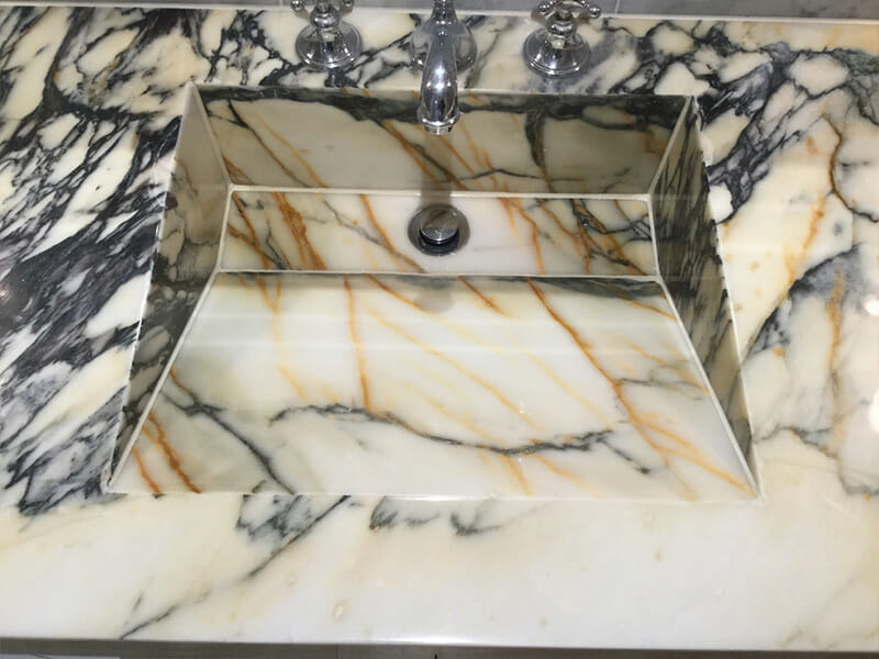 Marble Silicone Repair After