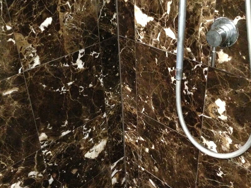 Marble Shower Polish After